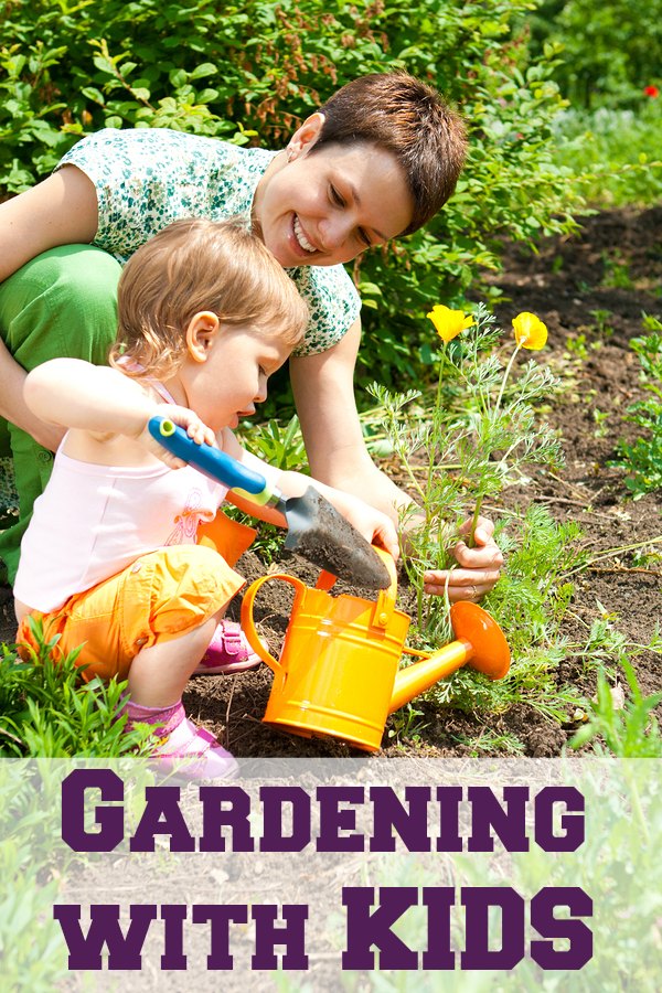 Get your kids involved in your garden this year! From choosing seeds to learning about gardening to decorating your garden and cleaning up afterwards - great ideas for gardening with kids!